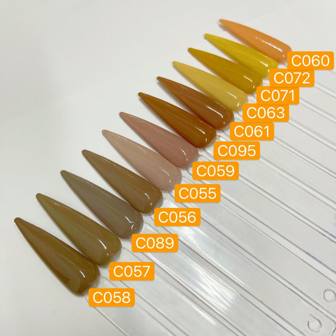 Polvo acrílico de otoño