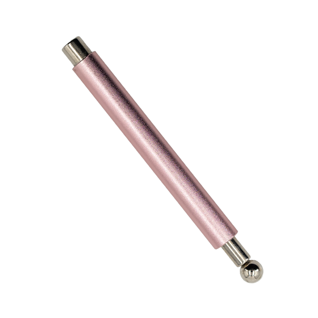 Iman para uñas doble cabezal - pink,silver,purple,green