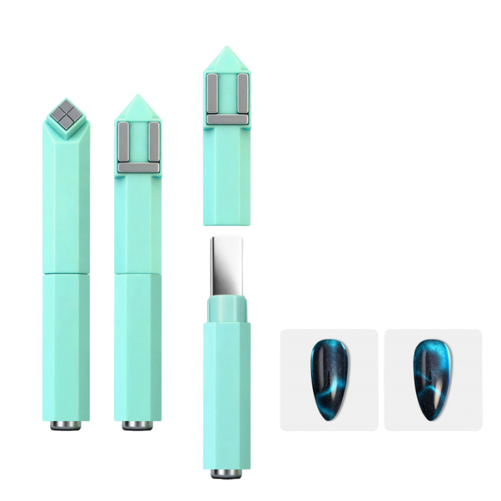 Imán para uñas 4 en 1 - pink,Rose Pink, Tiffany Blue