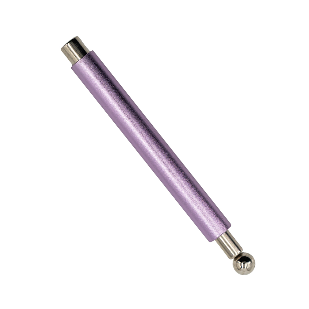 Iman para uñas doble cabezal - pink,silver,purple,green
