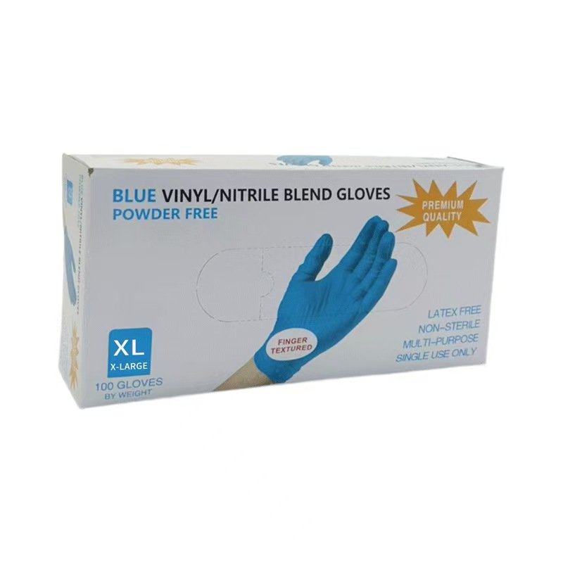 Disposable nitrile gloves - blue (S,M,L) 50 pairs