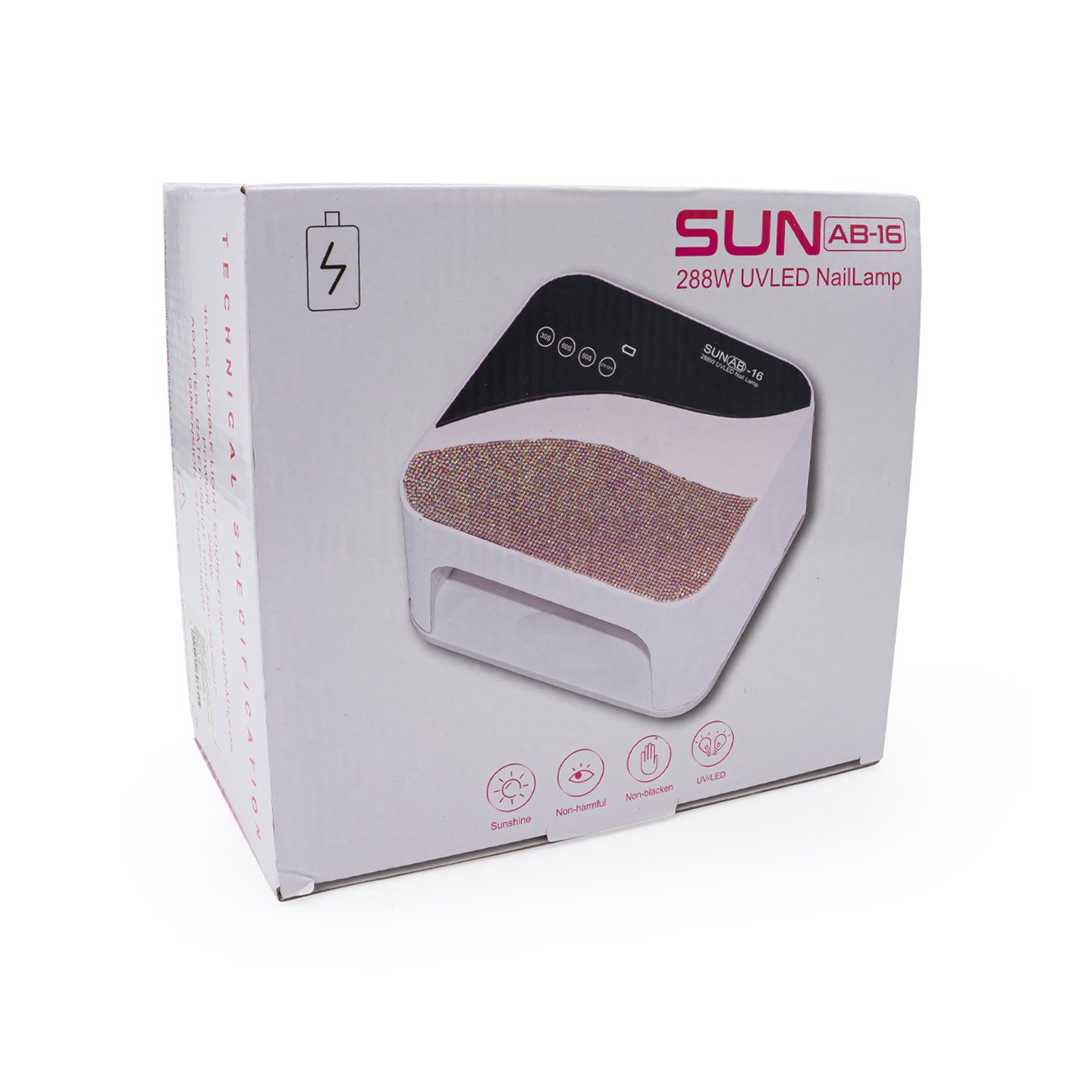 AB-16 288W Lamp - Pink/white/Rose