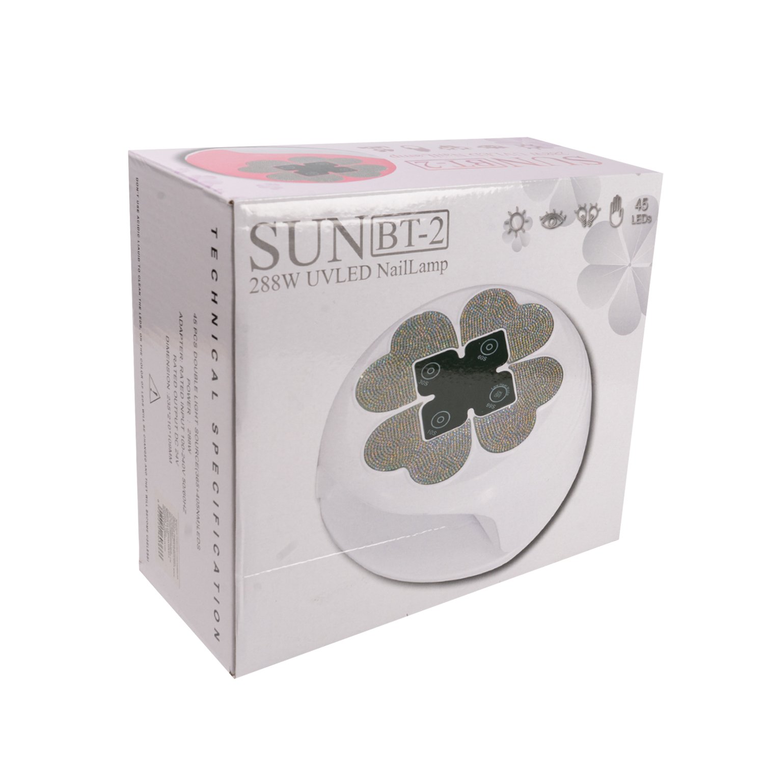Sun BT-2 288w lamp White/Pink/Rose