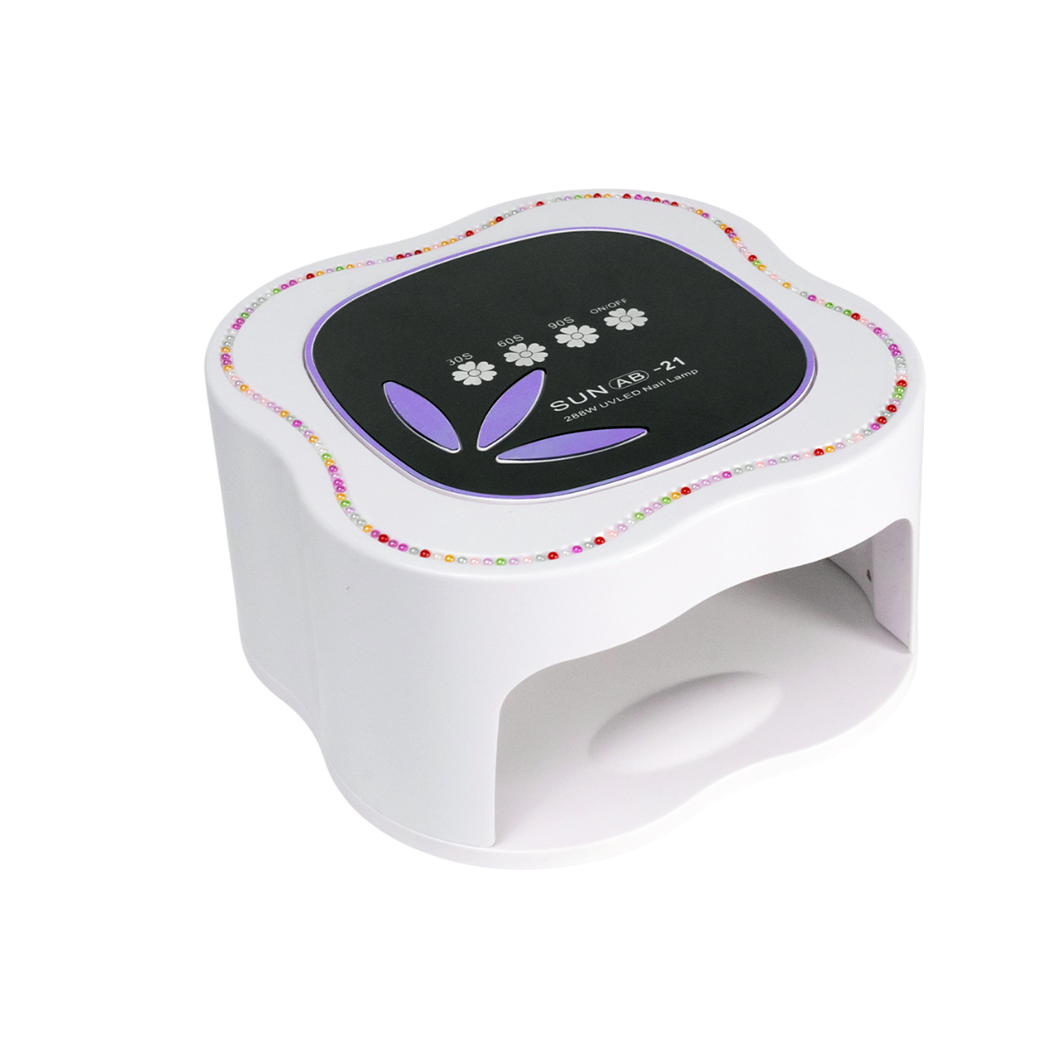 Sun ab-21 uv/led 288w lamp - purple/white/pink