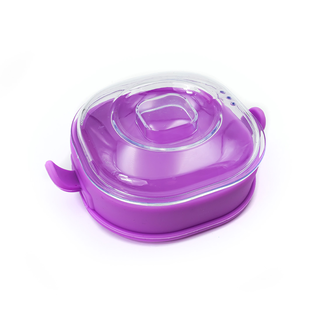 Wax melter for hair removal - purple/black/white