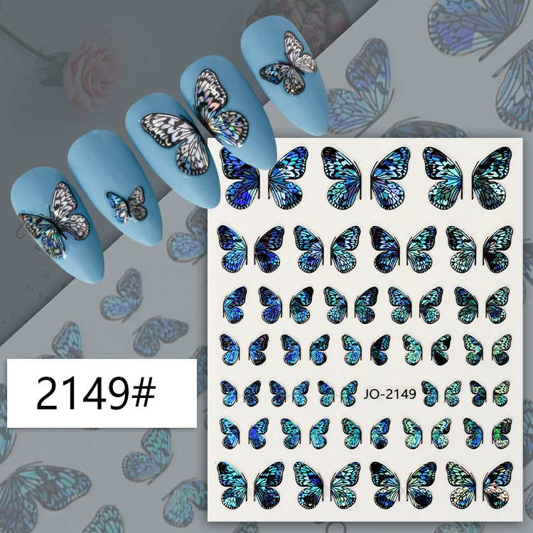 Butterfly sticker pack of 12 blisters