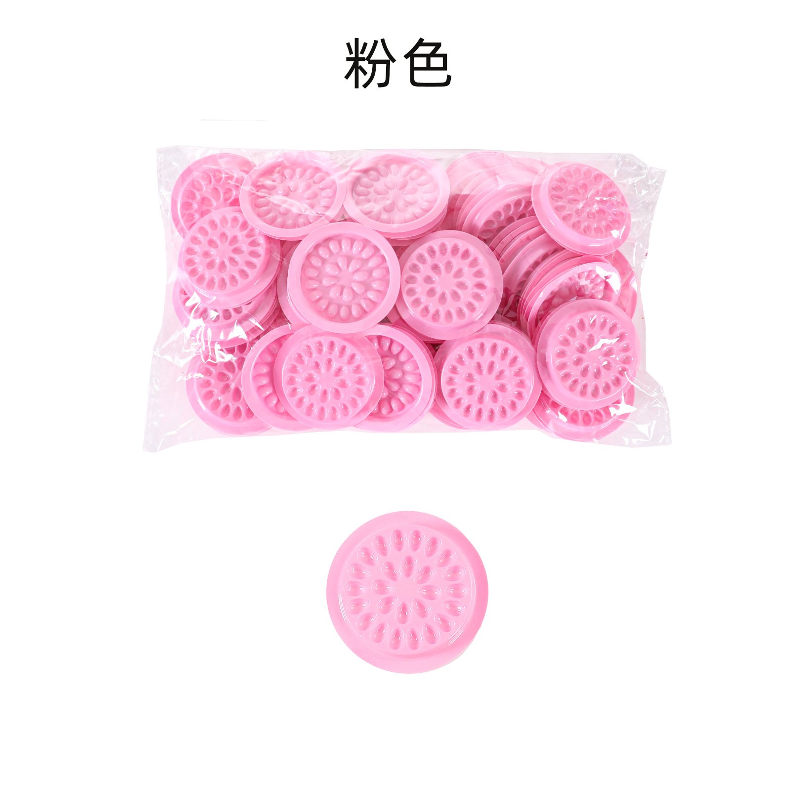 Disposable glue tray round-shaped -100pcs