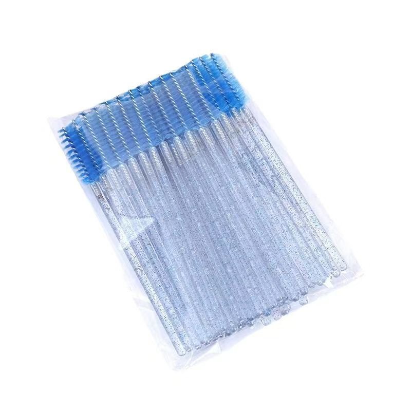 Mini eyelash brush, Crystal rod (500-piece pack）9.8cm