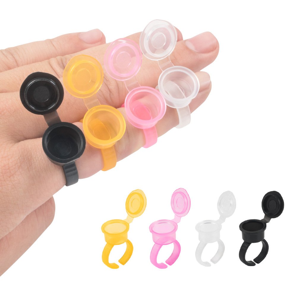 Glue ring with protective cap, pack of (50 pieces)