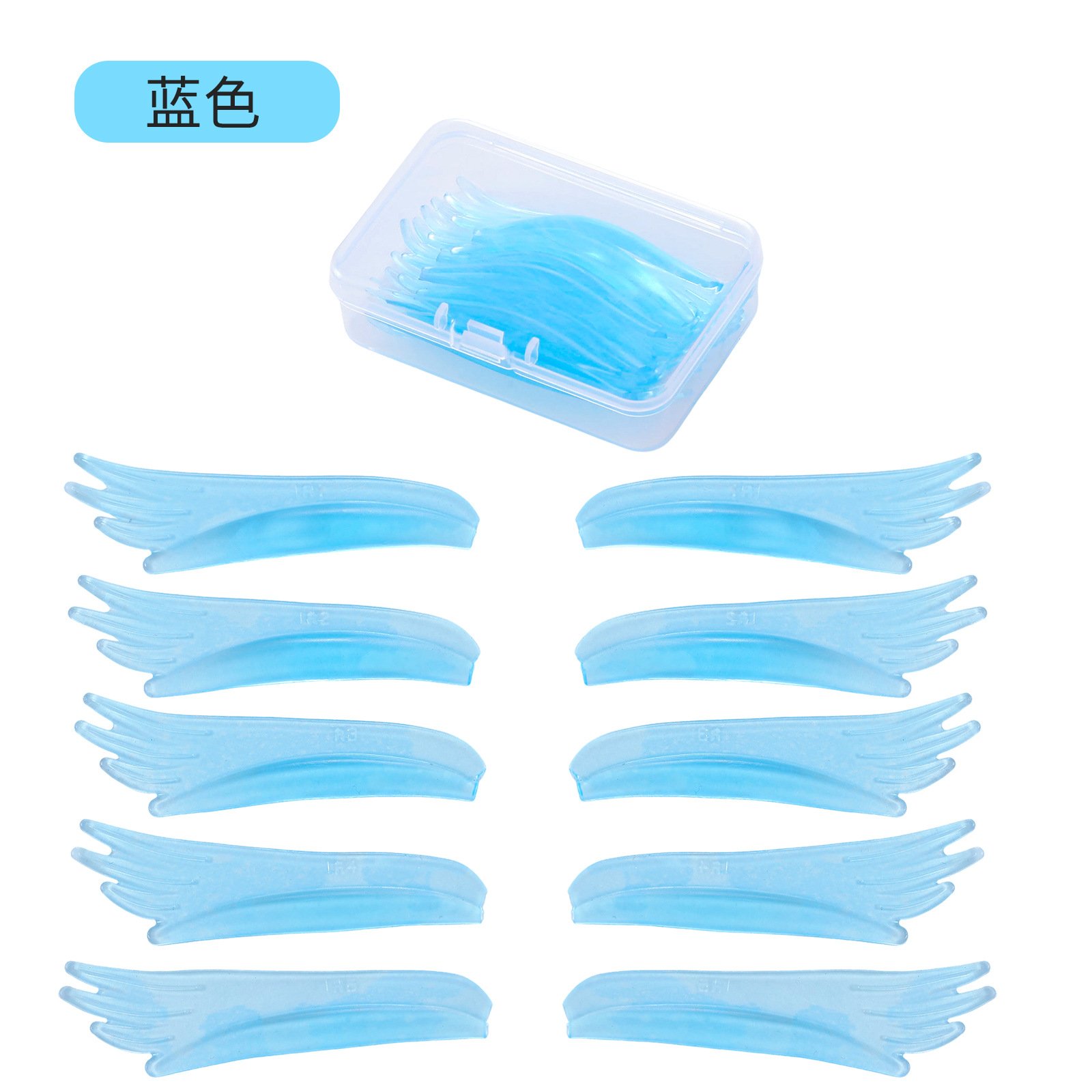 almohadillas para levantar las pestañas-JMDP09-5PAIRS
