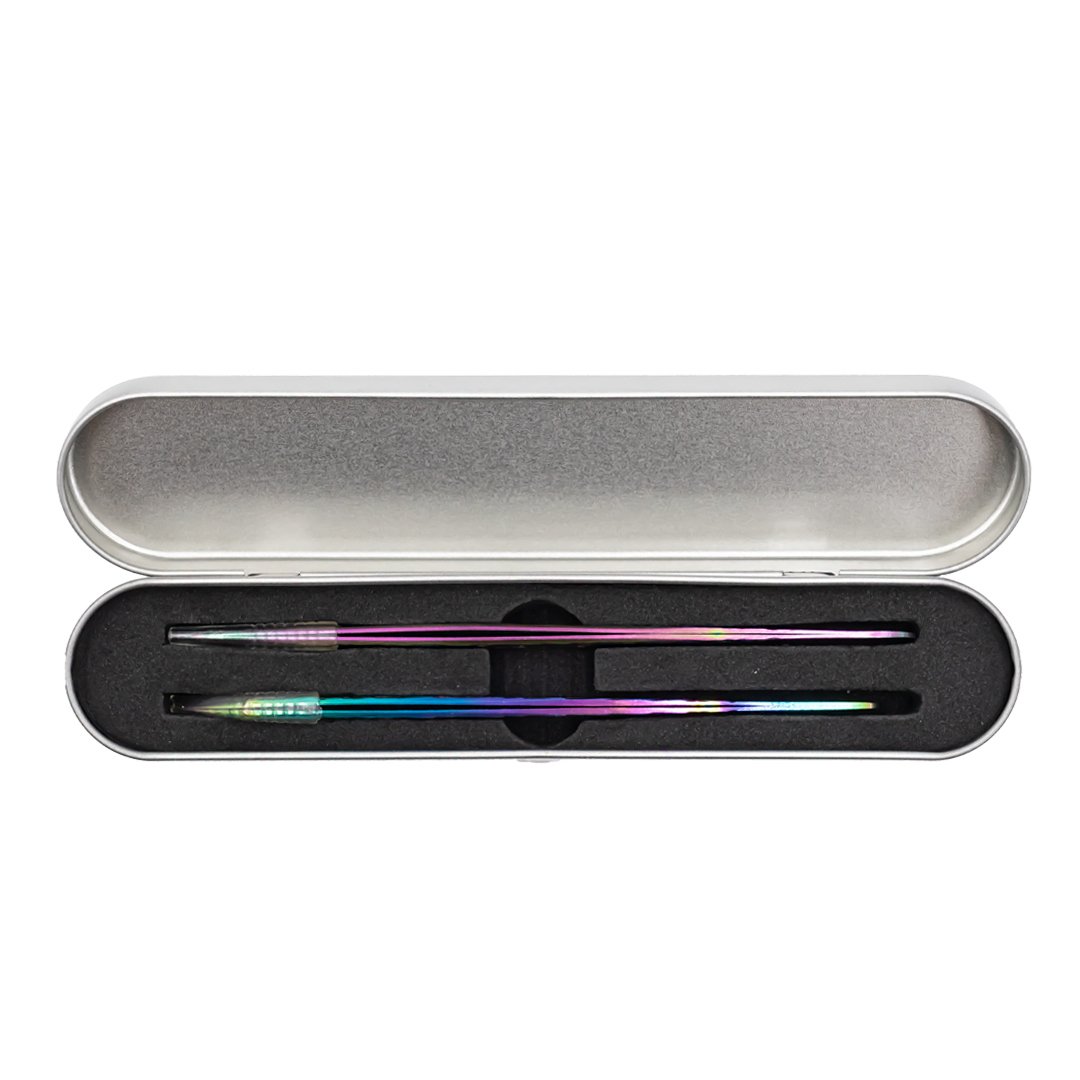 Iridescent tweezers for eyelash extensions – isolation and volume