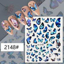 Butterfly sticker pack of 12 blisters