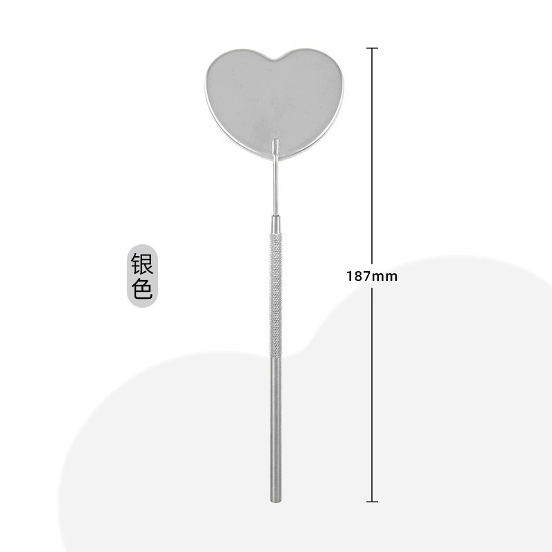 Heart shape Eyelash extension mirror