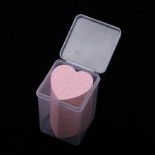 Eyelash extension glue cleansing wipes(200pcs) Heart shape  
