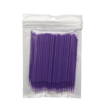 Disposable microaplicador short head brushes for eyelash extensions
