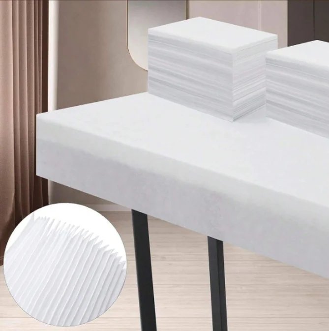 Campo para camilla - white 180 cm x 80 cm -50piezas
