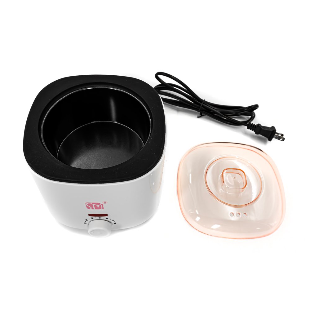400ml Hair Removal Wax Melter (White/pink)